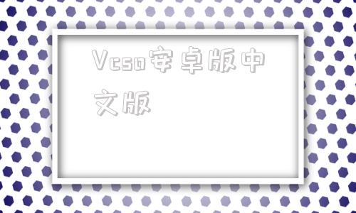 Vcso安卓版中文版vlc播放器官网中文版